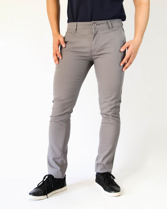 MENS COTTON CHINOS - CRED
